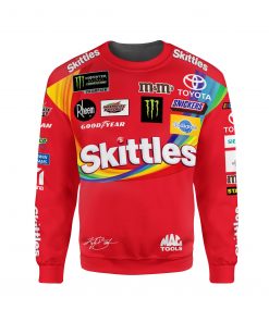 Kyle Busch Shirt Hoodie Racing Uniform Clothes Nascar Sweatshirt Zip Hoodie Sweatpant