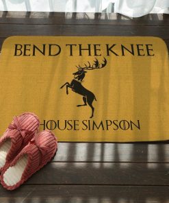 GOT Personalized House Name Doormat