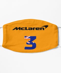 Daniel Ricciardo – McLaren F1 Team Face Mask, Cloth Mask