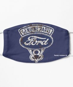 Oil Stained Ford Sign Face Mask, Cloth Mask