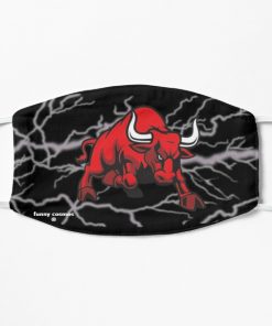 Red Bull Design Face Mask, Cloth Mask