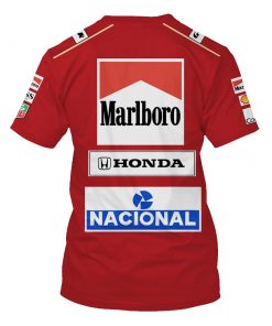 Ayrton Senna Hoodie Mclaren Grand Prix Sweater Tag Heuer, Nacional, Omp, Boss Men’S Fashion, Marlboro, Honda, Shell Racing Uniform
